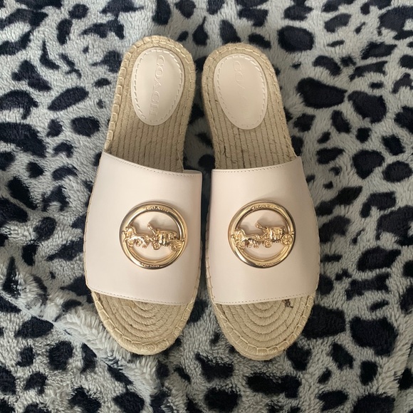 Coach Shoes - Coach Camille Leather Espa Size 8.5